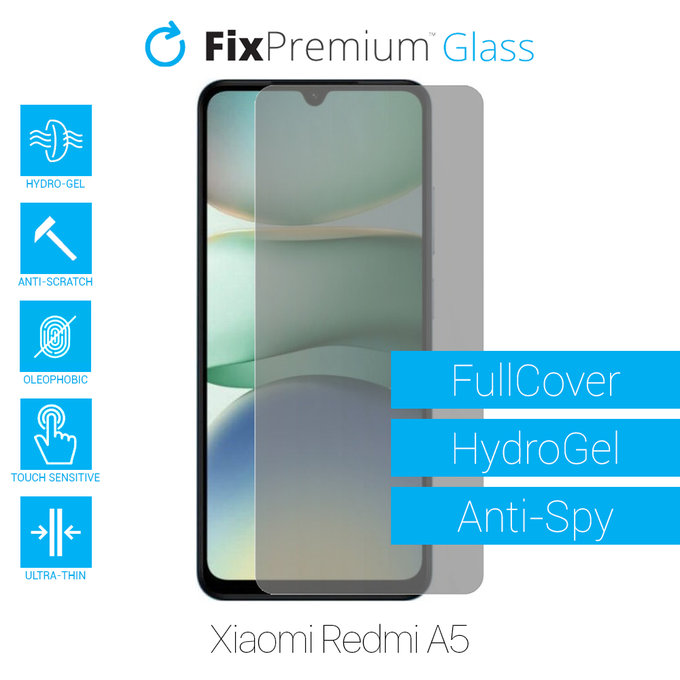 FixPremium HydroGel Anti-Spy - Folie protectoare pentru Xiaomi Redmi A5