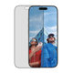 PanzerGlass - Sticlă UWF 2-Way Privacy cu aplicator pentru iPhone 17 Pro, negru