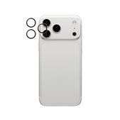 Protecție lentilă Hoops pentru iPhone 17 Pro Max/17 Pro/16 Pro Max/16 Pro, transparent, PanzerGlass