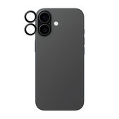 Protecție lentilă Hoops pentru iPhone 17/16 Plus/16, negru, PanzerGlass