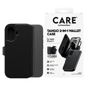 Husă Wallet Tango Two-In-One cu MagSafe pentru iPhone 17, Negru, CARE