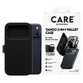 Caz Wallet Tango Two-In-One cu MagSafe pentru iPhone 17 Pro Max, negru, PanzerGlass