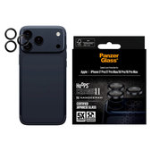 Protecție lentilă Hoops Ceramic II pentru iPhone 17 Pro Max/17 Pro/16 Pro Max/16 Pro, negru, PanzerGlass