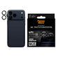 Protecție lentilă Hoops Ceramic II pentru iPhone 17 Pro Max/17 Pro/16 Pro Max/16 Pro, negru, PanzerGlass