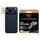 Protecție lentile cameră Hoops pentru iPhone 17 Pro Max/17 Pro/16 Pro Max/16 Pro, Glitter Gold, PanzerGlass