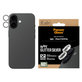 Protecție lentile cameră Hoops pentru iPhone 17/16 Plus/16, Glitter Silver, PanzerGlass
