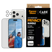 Bundle 3 în 1 Privacy pentru iPhone 17 Pro, PanzerGlass