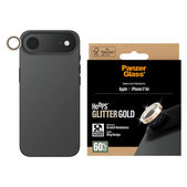 Protecție lentile cameră Hoops pentru iPhone Air, Glitter Gold, PanzerGlass
