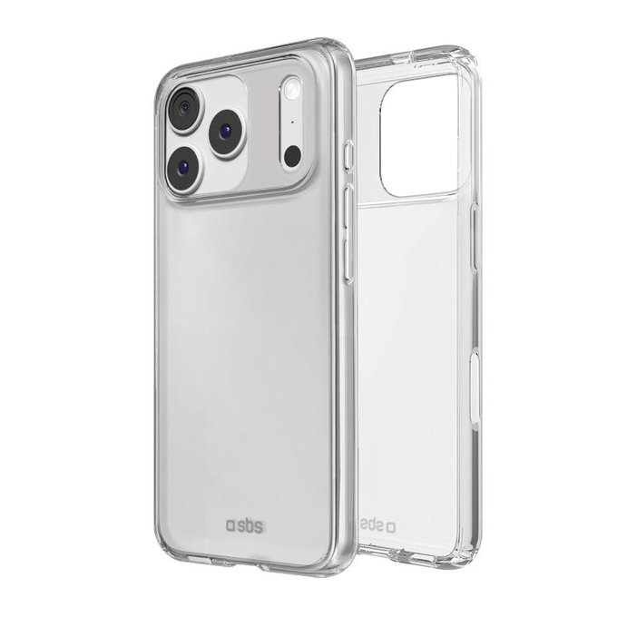 SBS - Husă Skinny pentru iPhone 17 Pro, transparentă