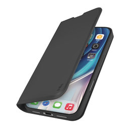 SBS - Husă Book Wallet Smooth pentru iPhone 17 Pro, negru