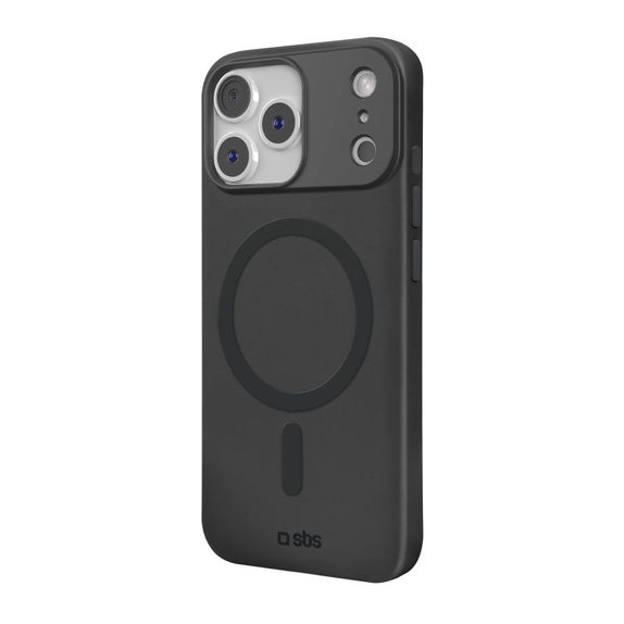 SBS - Husă Instinct Mag compatibilă cu MagSafe pentru iPhone 17 Pro Max, negru