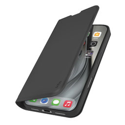 SBS - Husă Book Wallet Smooth pentru iPhone 17 Pro Max, negru