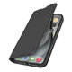 SBS - Husă Book Wallet Smooth pentru iPhone 17 Pro Max, negru