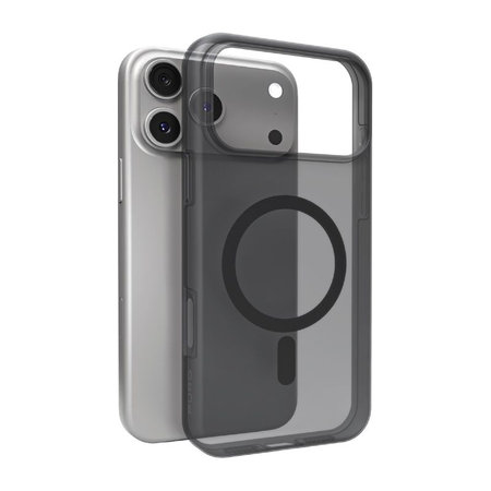PURO - Husă DAYLIGHT cu MagSafe pentru iPhone 17 Pro, negru