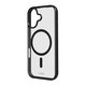 SBS - Husă Mag Frame compatibilă cu MagSafe pentru iPhone 17, negru
