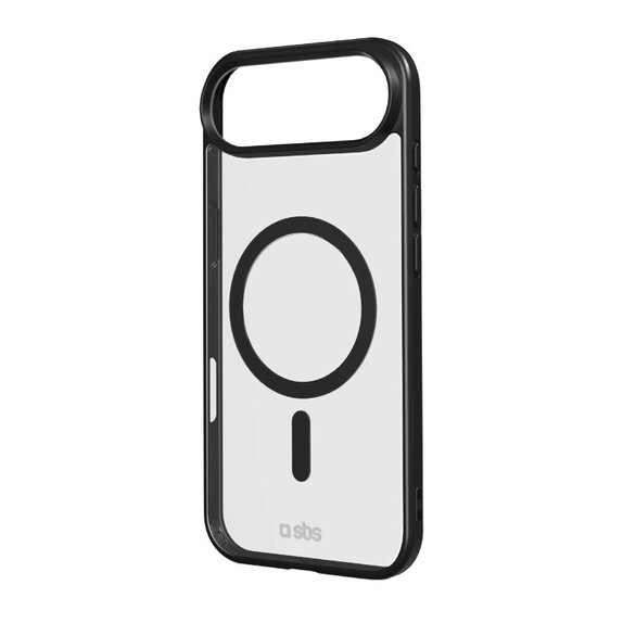 SBS - Husă Mag Frame compatibilă cu MagSafe pentru iPhone 17 Air, negru