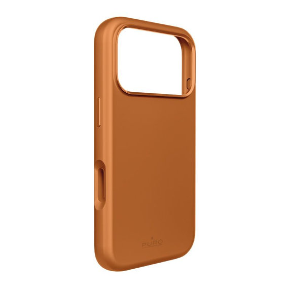 PURO - Husă ICON MAG PRO cu MagSafe pentru iPhone 17 Pro Max, portocaliu