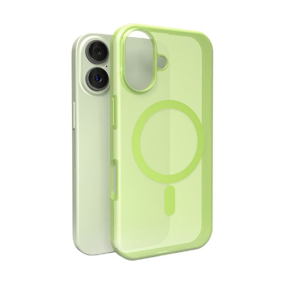 PURO - Husă DAYLIGHT cu MagSafe pentru iPhone 17, verde