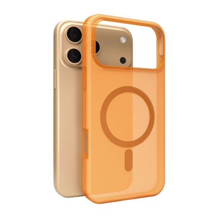 PURO - Husă DAYLIGHT cu MagSafe pentru iPhone 17 Pro Max, portocaliu