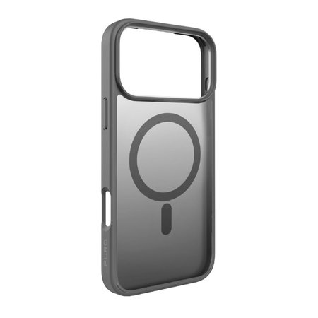 PURO - Husă Gradient cu MagSafe pentru iPhone 17 Pro Max, gri închis