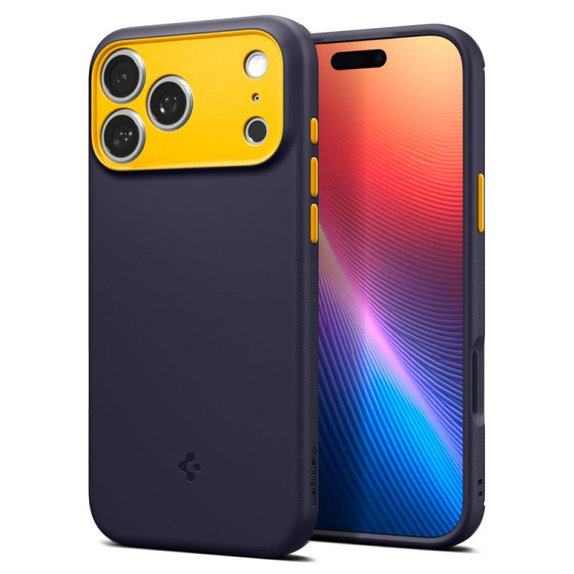 Spigen - Husă Nano Pop cu MagSafe pentru iPhone 17 Pro, Blueberry Navy
