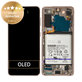 Samsung Galaxy S21 G991B - Ecran LCD + Sticlă Tactilă + Ramă + Baterie (Violet) - GH82-27254B Genuine Service Pack