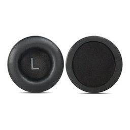 Perne de schimb pentru AKG K52, K72, K92, K240, Spumă cu memorie + piele PU, Negru, 1 pereche