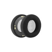 Perne de schimb pentru AKG K701, K702, Q701, Q702, K601, K612, K712, Spumă + Velur, Negru, 1 pereche