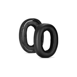 Perne de schimb pentru AKG N700NC, Spumă cu memorie + piele PU, Negru, 1 pereche