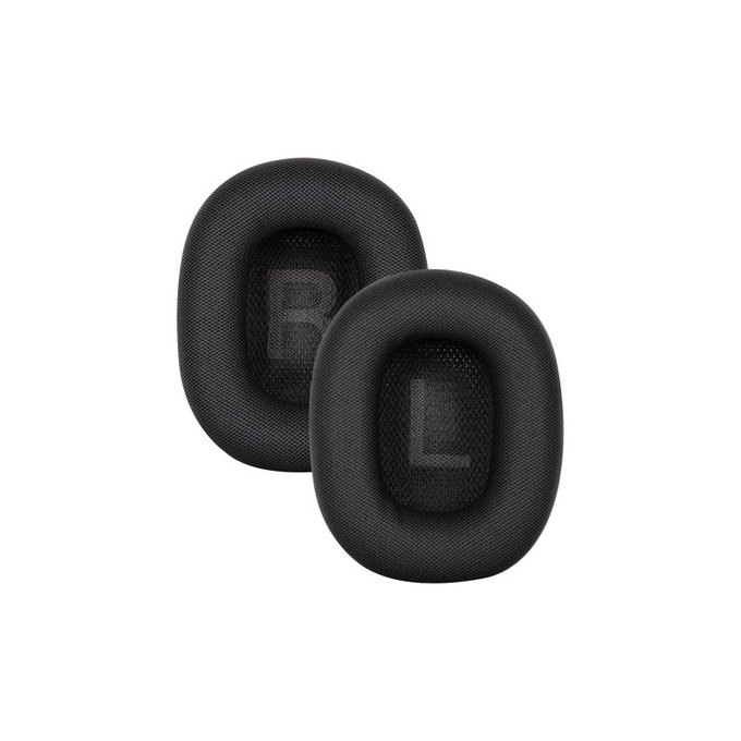 Perne de schimb pentru Apple AirPods Max, Textil, Negru, Gel răcoritor, 1 pereche