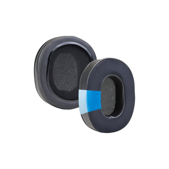Perne de schimb pentru Audio-Technica ATH-M50, Spumă + Piele, Negru, Gel răcoritor, 1 pereche