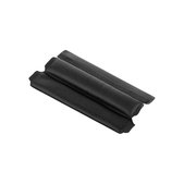 Headband de schimb pentru Bose QC25, QC35 II, QC45, Spumă cu memorie + Piele + Arici, Negru