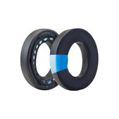 Perne de schimb pentru Bose NC700, Spumă cu memorie + Textil + piele PU, Negru, Gel răcoritor, 1 pereche