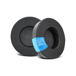 Perne de schimb pentru Corsair Virtuoso RGB, Spumă cu memorie + Textil, Negru, Gel răcoritor, 1 pereche