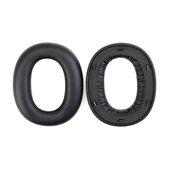 Perne de schimb pentru Edifier W860NB Pro, WH950NB, Spumă cu memorie + piele PU, Negru, 1 pereche