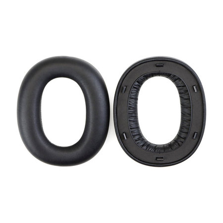 Perne de schimb pentru Edifier W860NB Pro, WH950NB, Spumă cu memorie + piele PU, Negru, 1 pereche