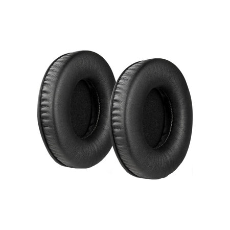 Perne de schimb pentru JBL Synchros E50BT, Spumă cu memorie + piele PU, Negru, 1 pereche