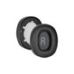 Perne de schimb pentru JBL Tune 700BT, T750BT, Spumă cu memorie + piele PU, Negru, 1 pereche