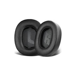 Perne de schimb pentru JBL Live 500BT, 500BTNC, Spumă cu memorie + piele PU, Negru, 1 pereche