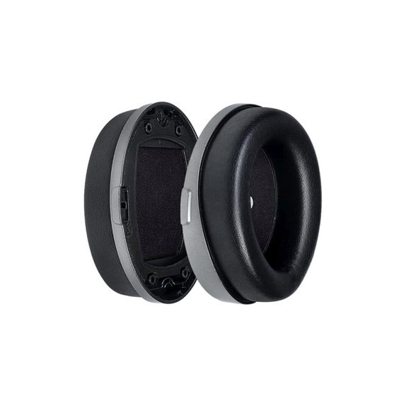 Perne de schimb pentru Kingston HyperX Cloud Orbit S, Spumă cu memorie + piele PU, Negru, 1 pereche