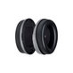 Perne de schimb pentru Kingston HyperX Cloud Orbit S, Spumă cu memorie + piele PU, Negru, 1 pereche