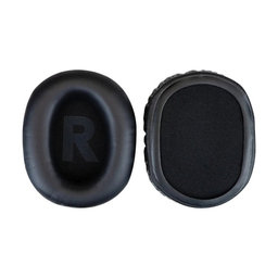 Perne de schimb pentru Logitech G Pro X, Spumă cu memorie + piele PU, Negru, 1 pereche