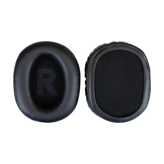 Perne de schimb pentru Logitech G Pro X, Spumă cu memorie + piele PU, Negru, 1 pereche