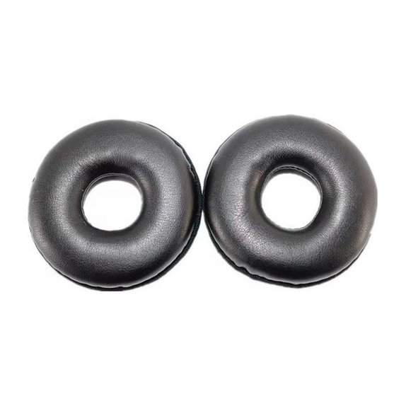 Perne de schimb pentru Logitech H600, H390, H609, Spumă cu memorie + piele PU, Negru, 1 pereche