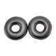 Perne de schimb pentru Logitech H600, H390, H609, Spumă cu memorie + piele PU, Negru, 1 pereche