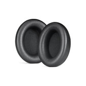 Perne de schimb pentru Beats Studio Pro, Spumă cu memorie + piele PU, Negru, 1 pereche