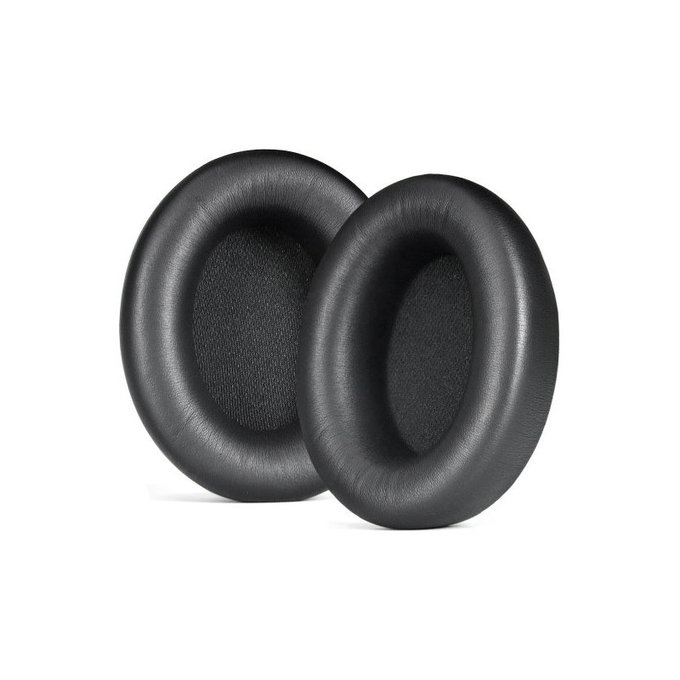 Perne de schimb pentru Beats Studio Pro, Spumă cu memorie + piele PU, Negru, 1 pereche