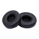 Perne de schimb pentru Beats Solo 2, 3, Spumă cu memorie + Piele, Negru, 1 pereche