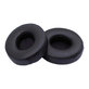 Perne de schimb pentru Beats Solo 2, 3, Spumă cu memorie + Piele, Negru, 1 pereche