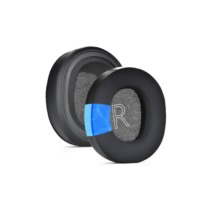 Perne de schimb pentru Microsoft Xbox Series, Spumă cu memorie + piele PU + Textil, Negru, Gel răcoritor, 1 pereche